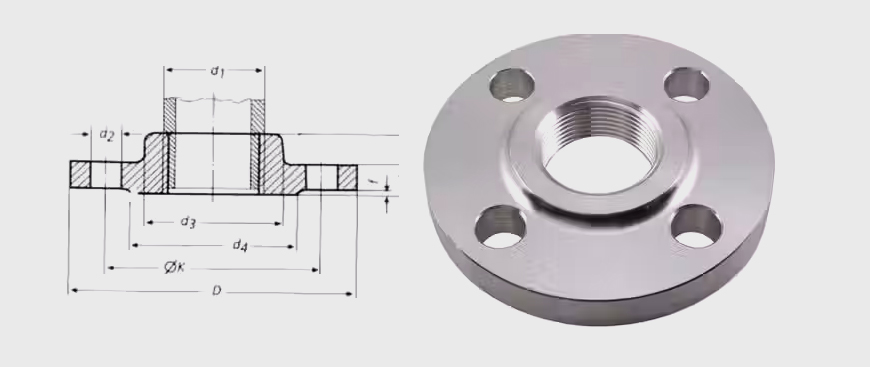 Manufacturers And Exporter Threaded Flanges